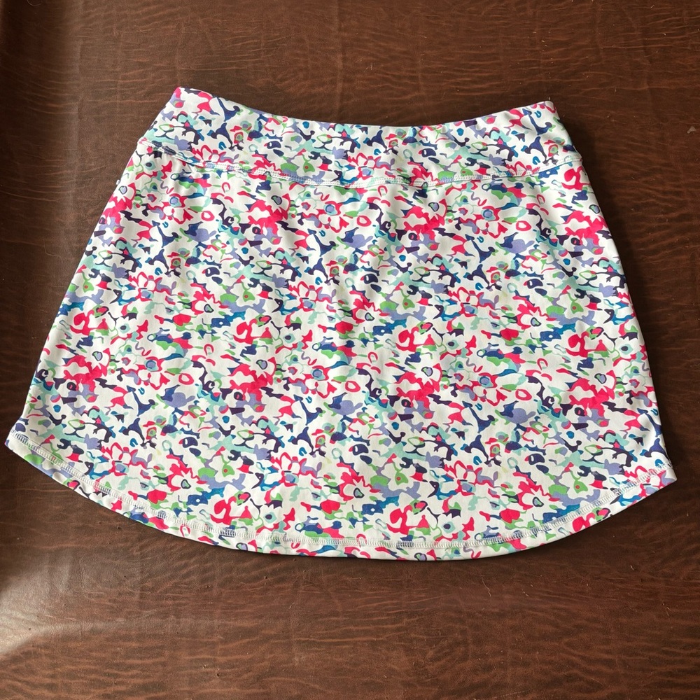 Colorful LouKeith Abstract Print Tennis Pickleball, Golf Skirt/Skort